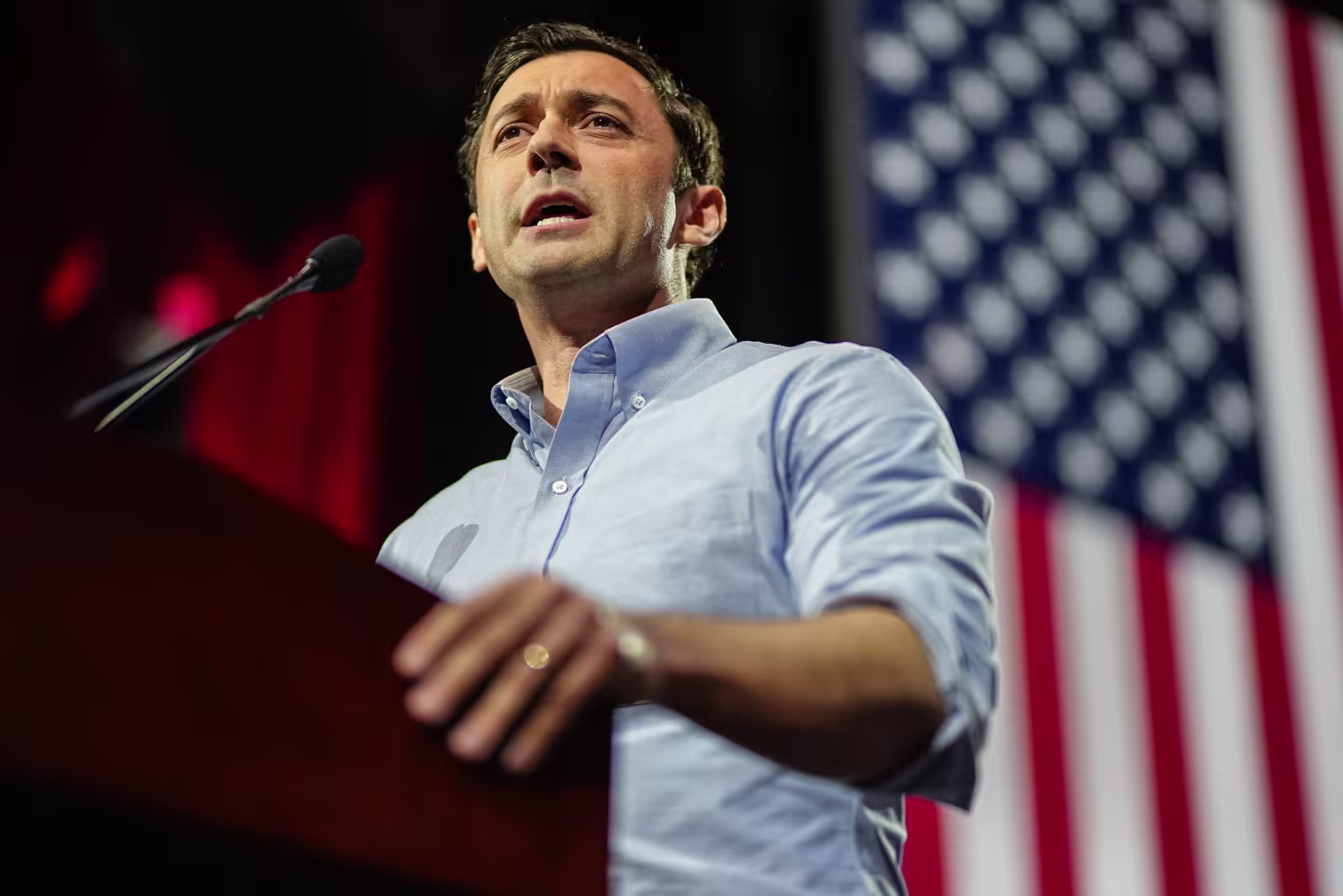 Democratic GA Candidates Jon Ossoff And Keisha Lance Bottoms Hold Rally In Athens