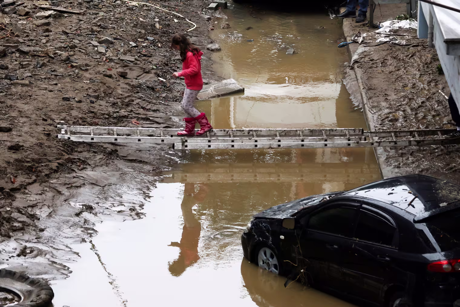 Flooding Aftermath Around Istanbul After Historic Rainfall