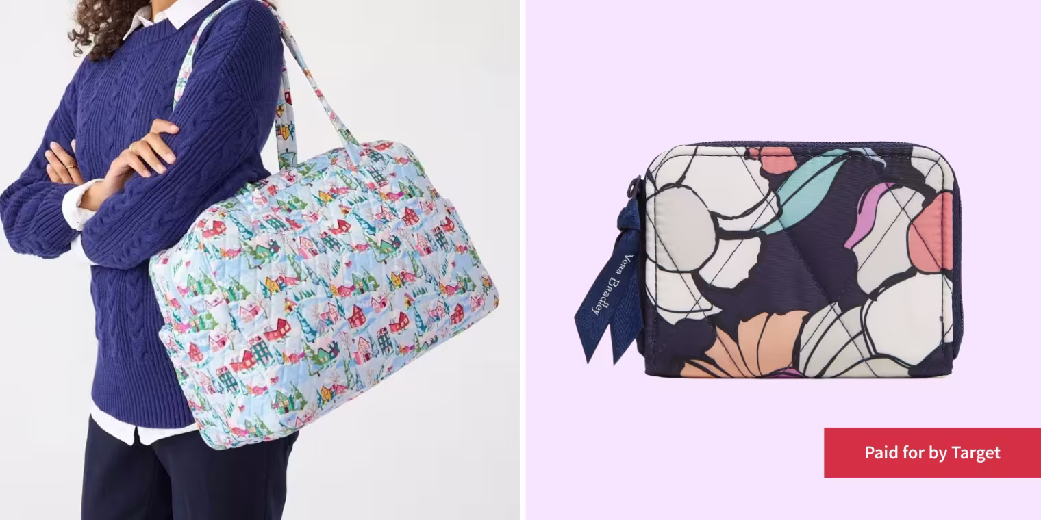 Psst! Target Has Vera Bradley Deals Up to 85% Off