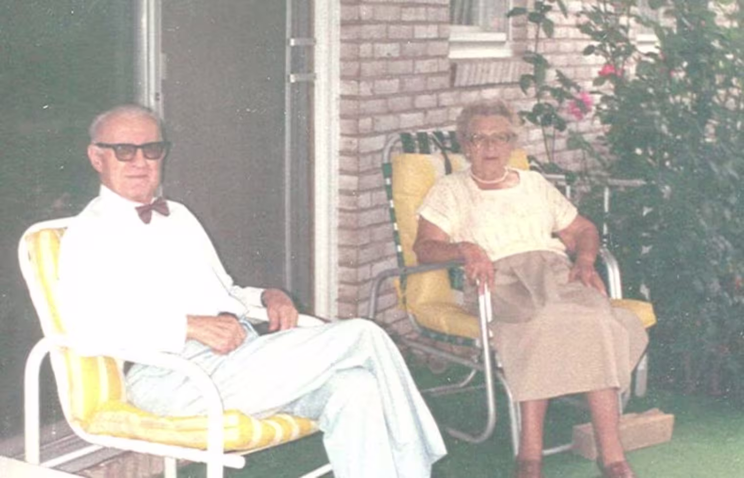 Rudolf and Ann Furst at their home