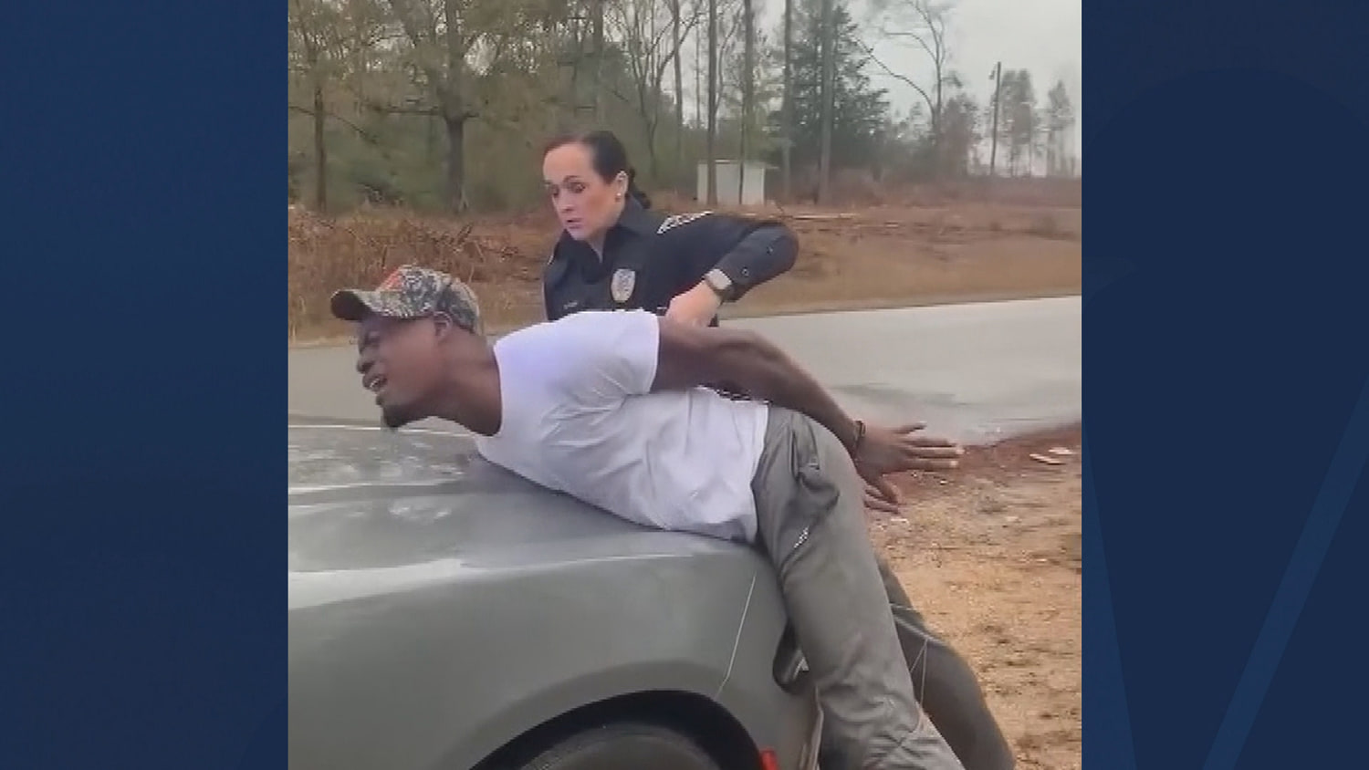 Video shows Alabama officer use stun gun on handcuffed man