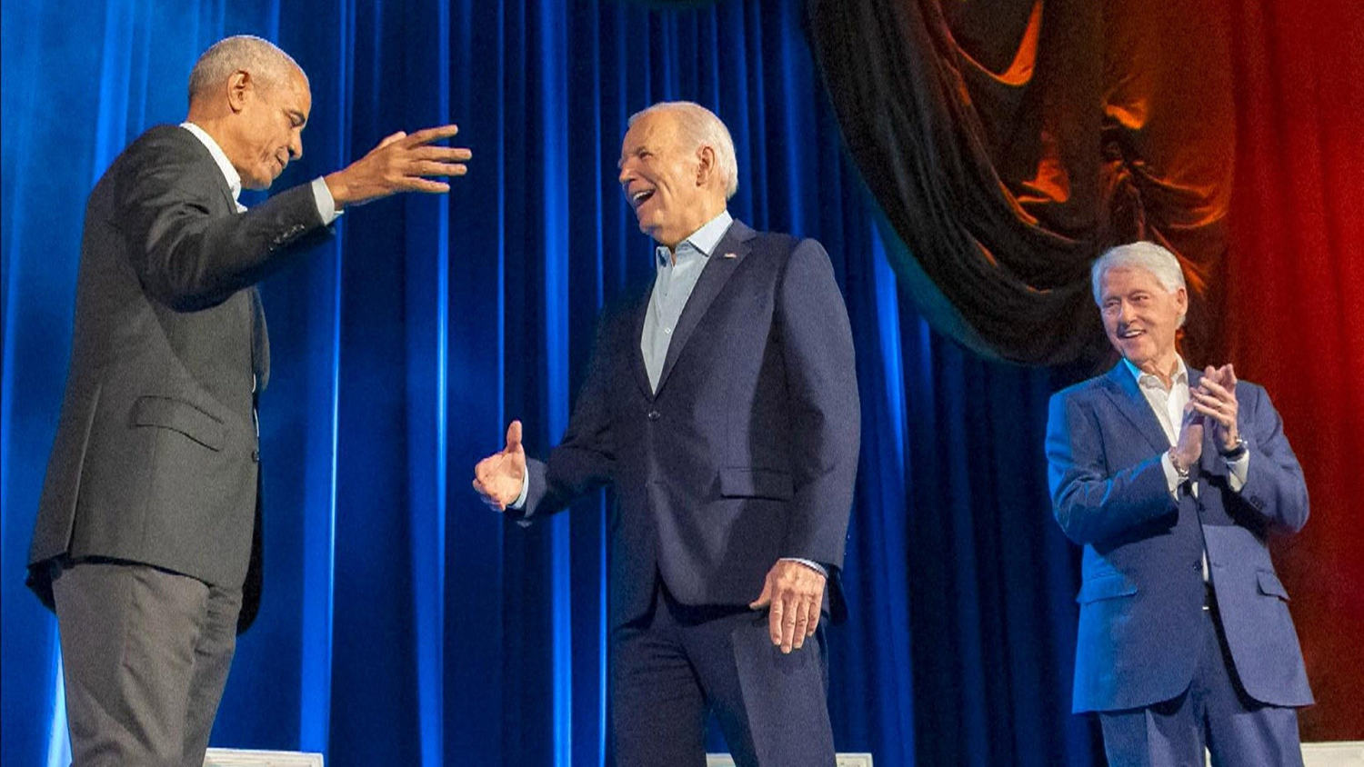 Biden raises millions during star-studded NYC fund raiser