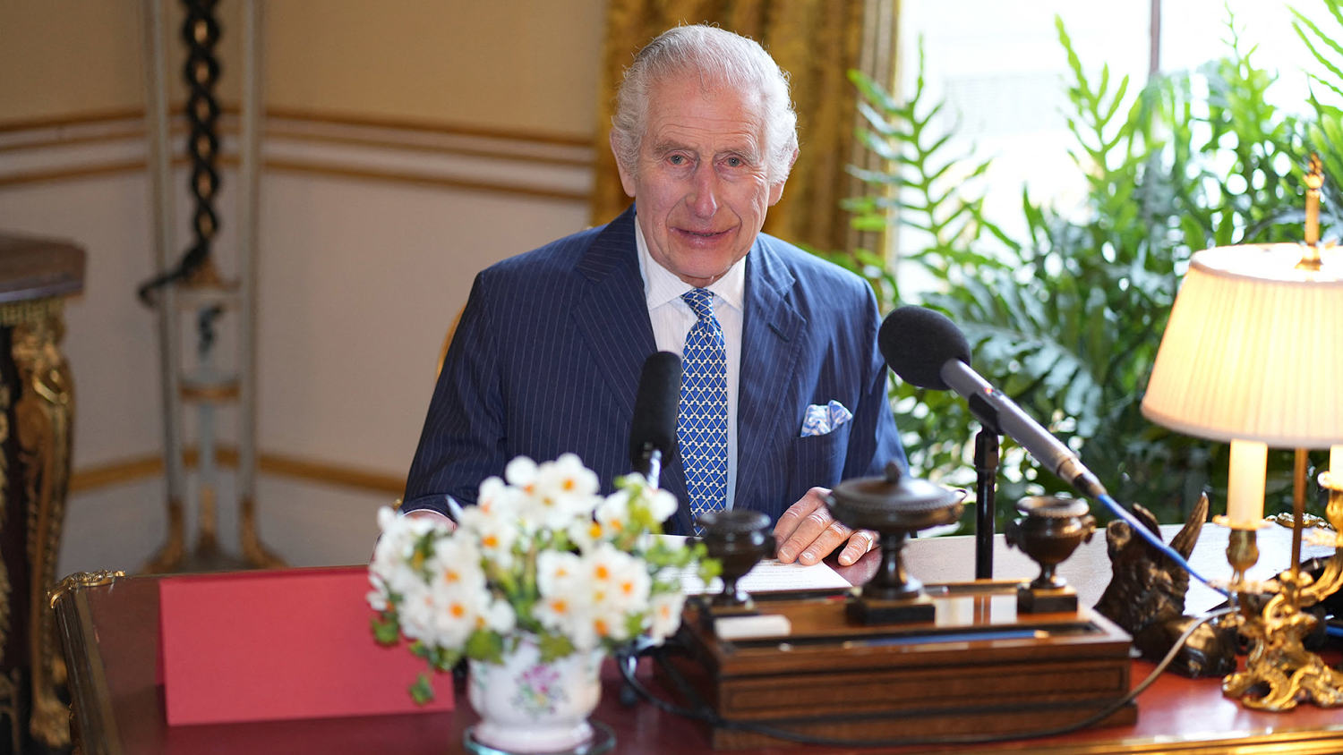 Britain's King Charles praises 'hand of friendship' in an Easter message