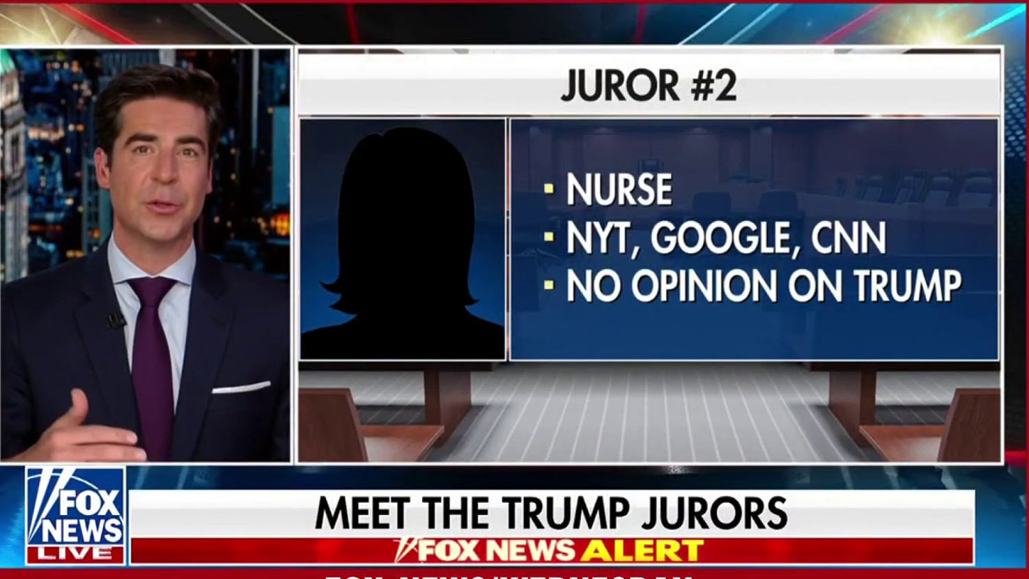 Fox News host recklessly describe jurors to create chaos in Trump hush
money trial