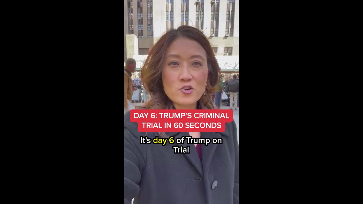 Day 6 of Trump's hush money trial in 60 seconds