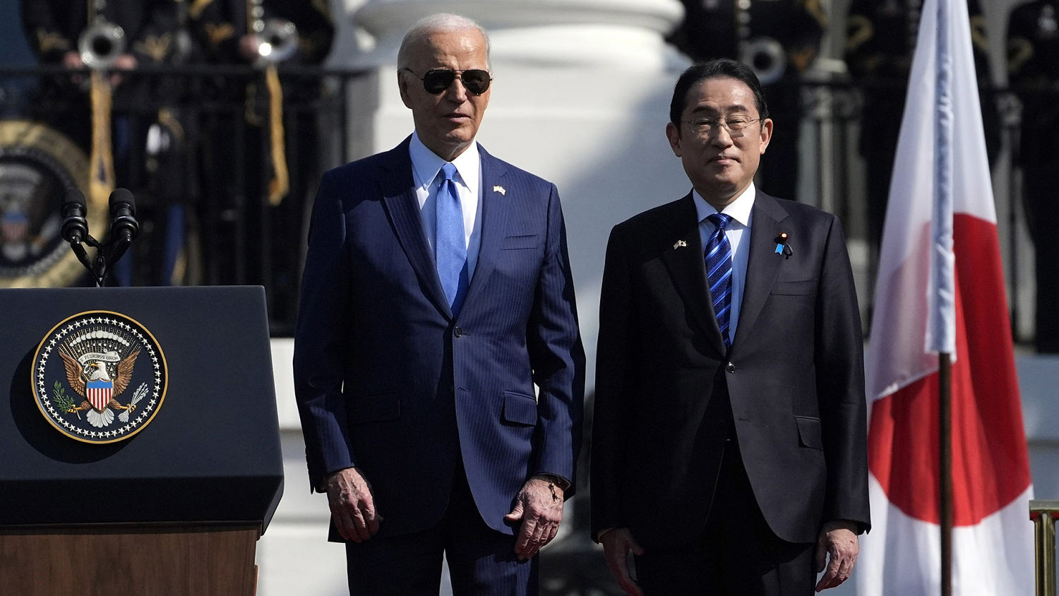 Biden thanks Japanese prime minister for his commitment to their 'monumental alliance'