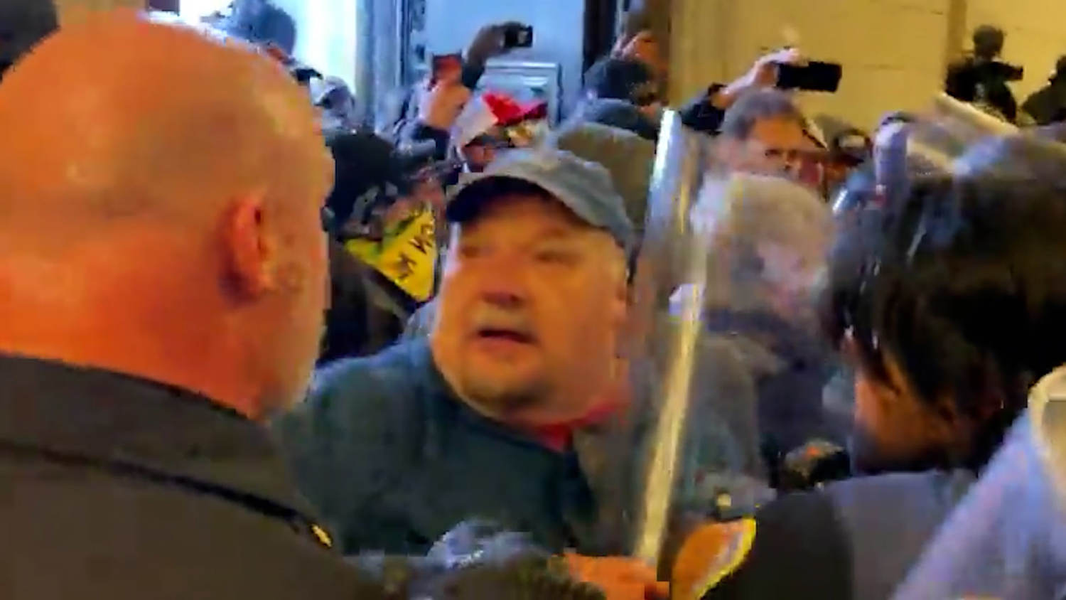 Videos show Joseph Fischer's involvement in the Jan. 6 Capitol riot