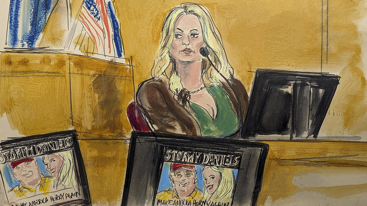 Stormy Daniels clashes with Trump defense at hush money trial