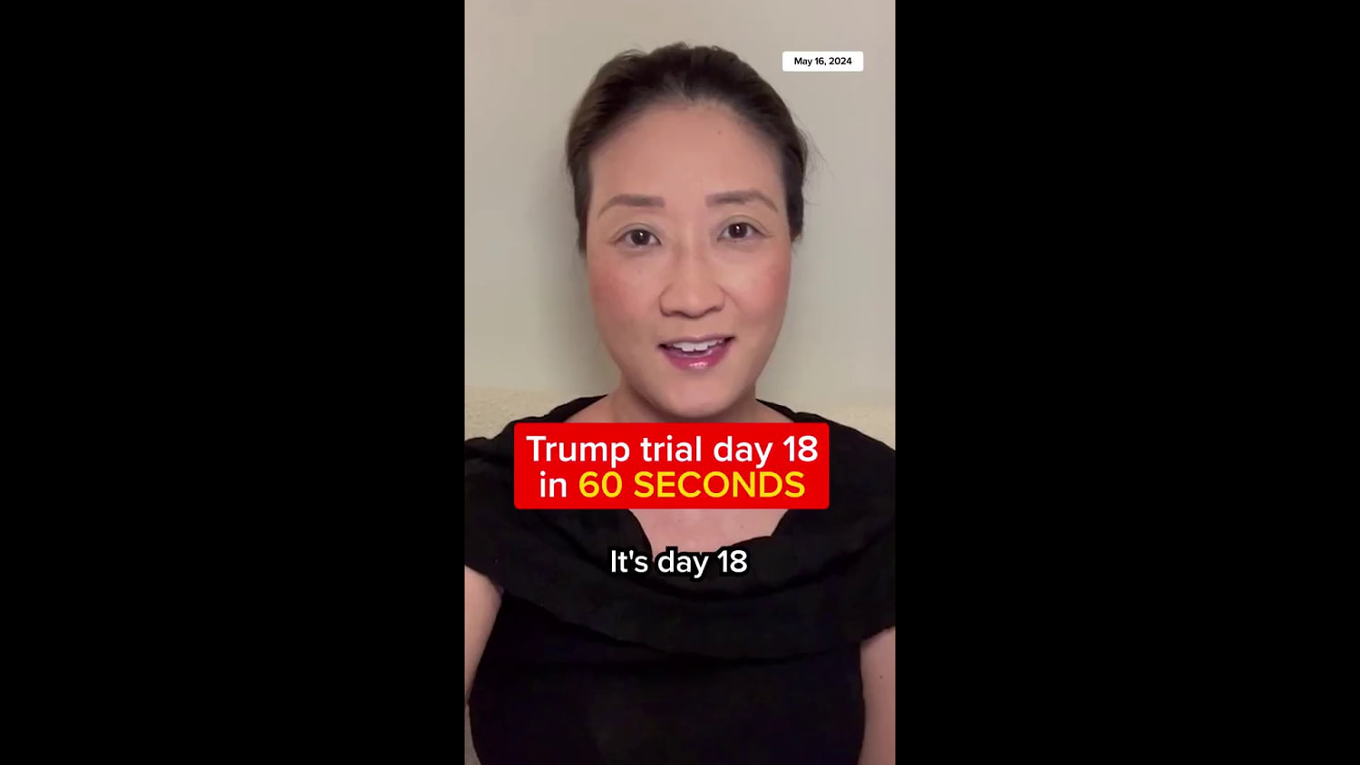 Trump on trial in 60 seconds — day 18