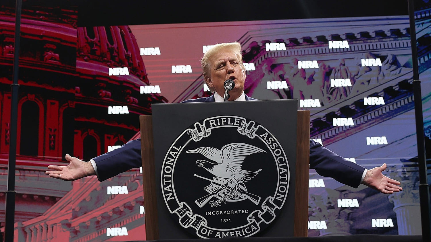 Trump accepts NRA endorsement, urges gun owners to vote