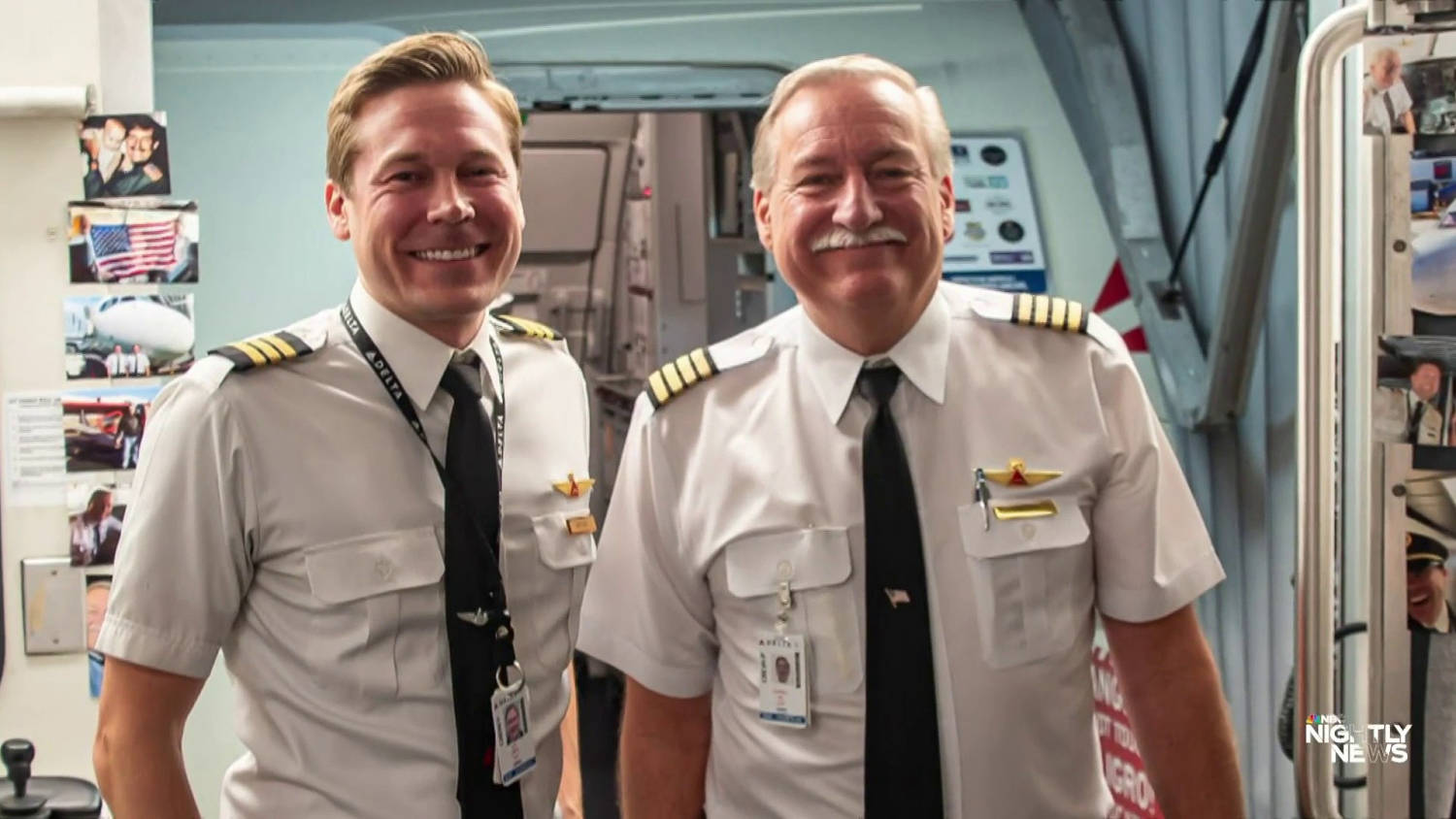 Father and son co-pilots celebrate final flight together