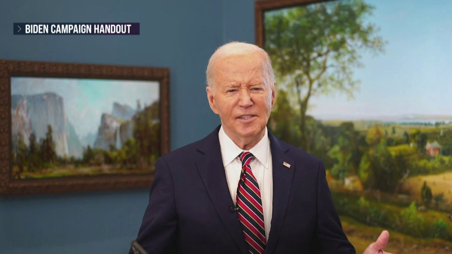 Biden lashes out at Trump for sharing video with language associated with Nazis