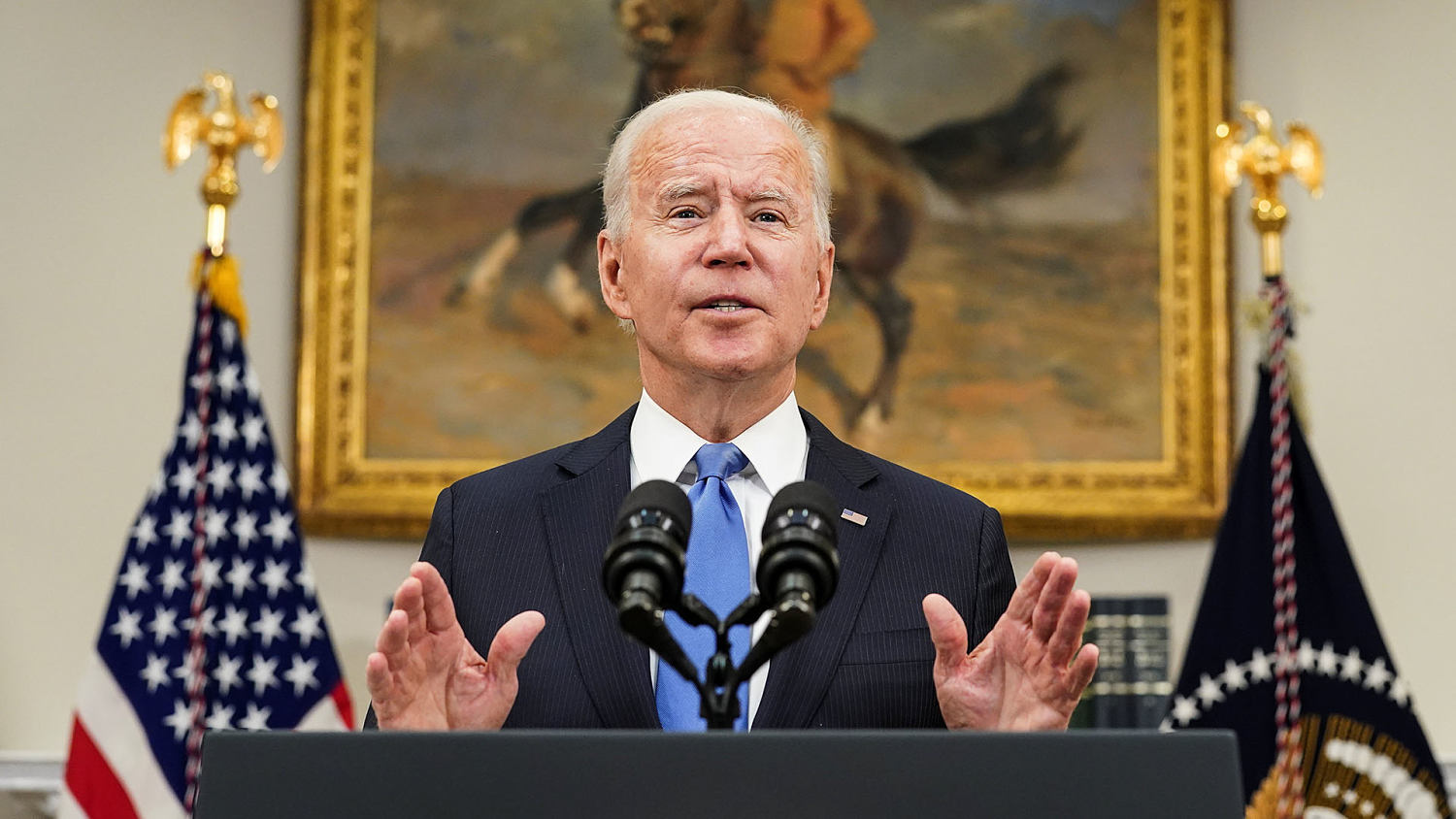 Biden speaks on antisemitism at Holocaust remembrance ceremony