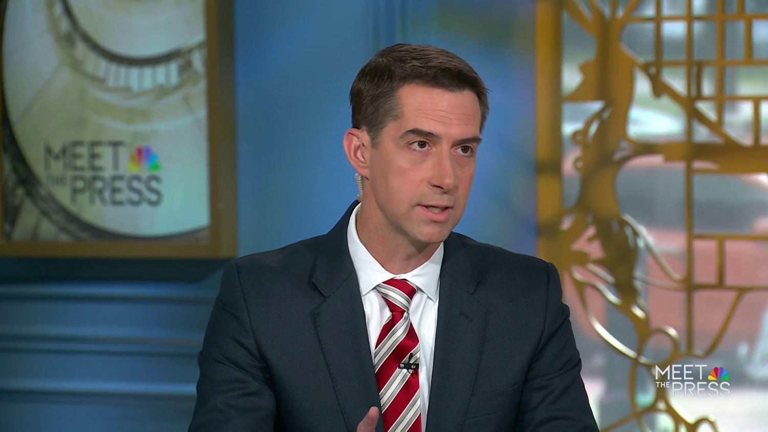 Sen. Tom Cotton says he has not spoken to Trump or campaign about VP selection
