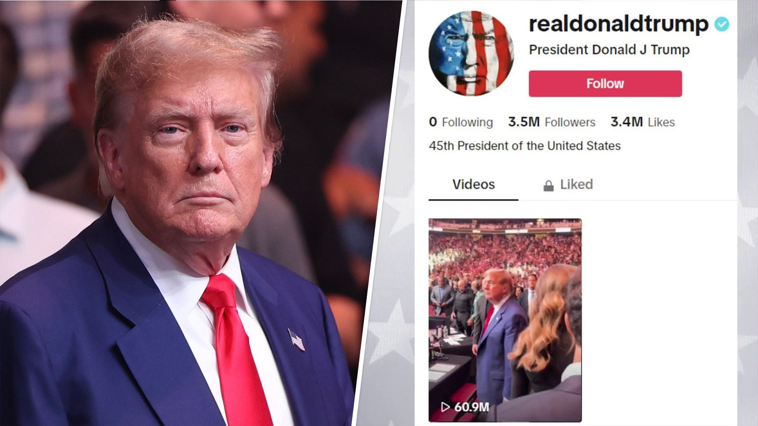Trump joins TikTok for first time after trying to ban it