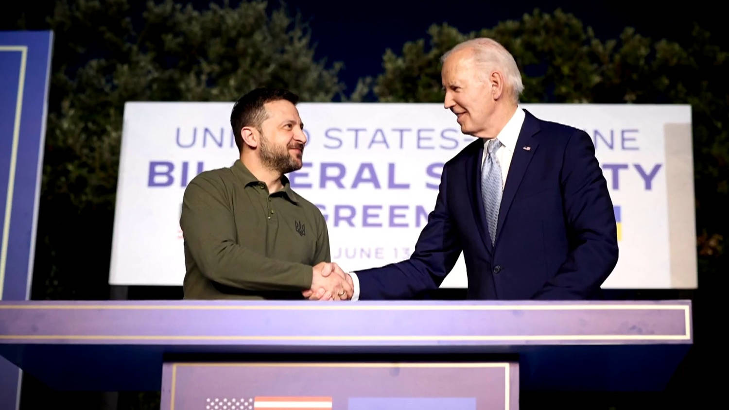 Biden, Zelenskyy sign 10-year bilateral security agreement