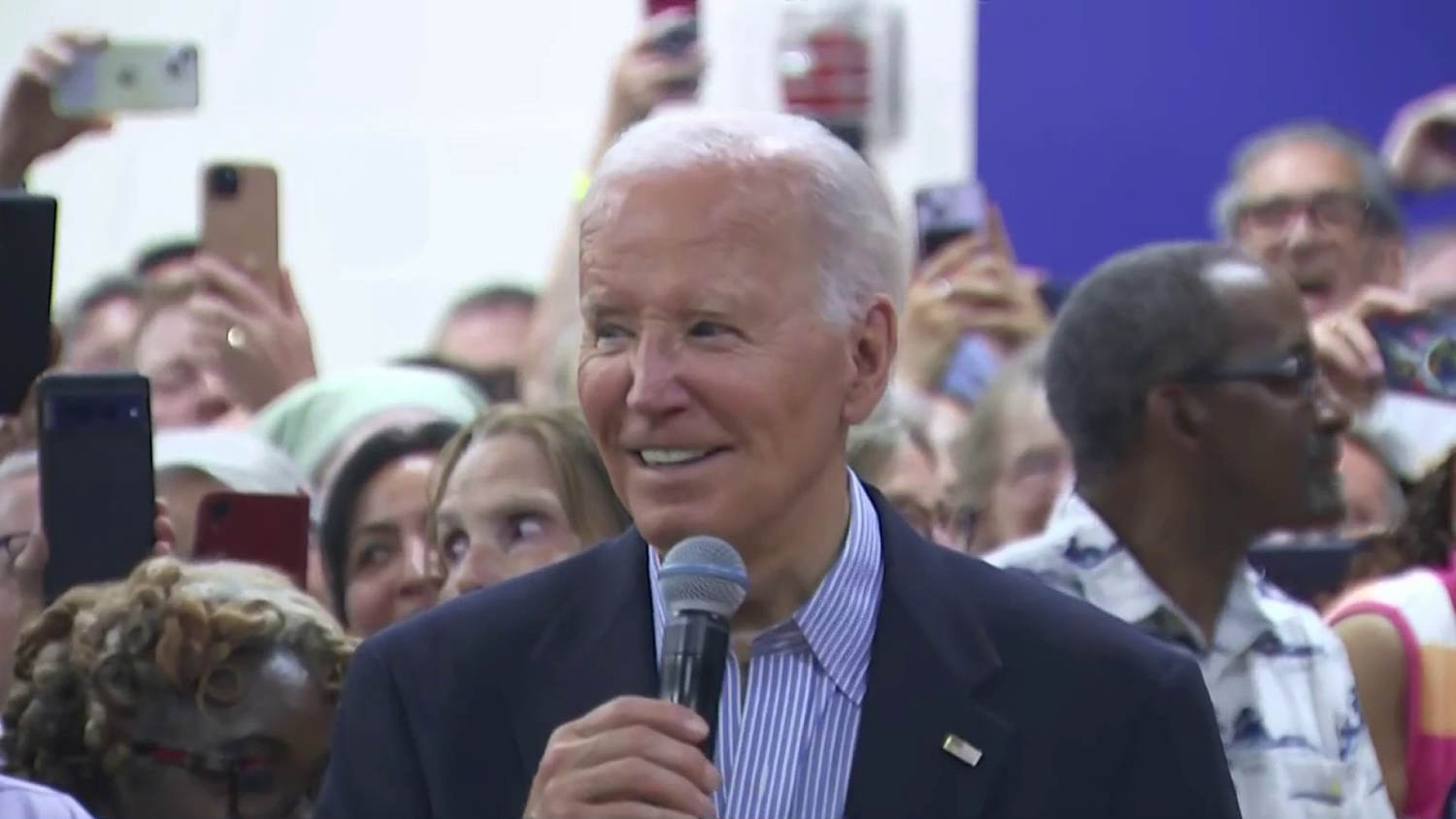 Biden in Wisconsin: 'I'm staying in the race'