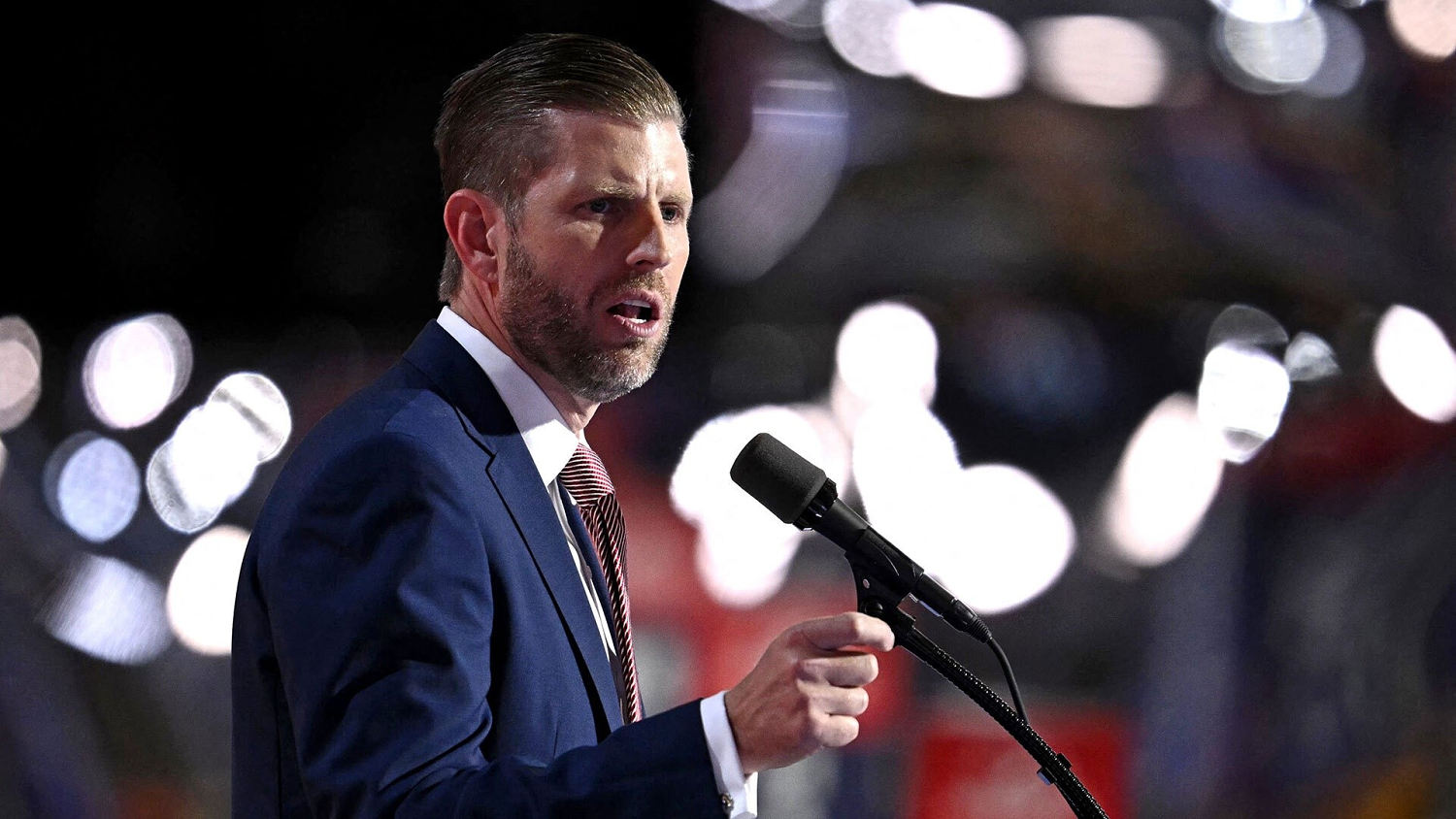 Eric Trump says his father 'restored the American dream' as president