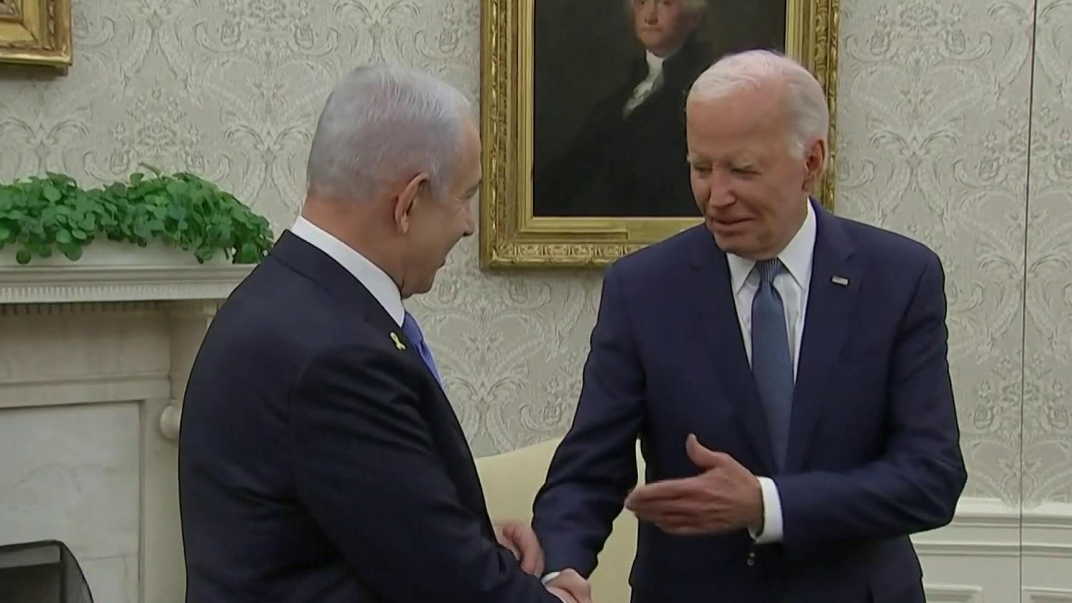Biden and Harris press for a Gaza cease-fire and hostage deal in meetings with Netanyahu