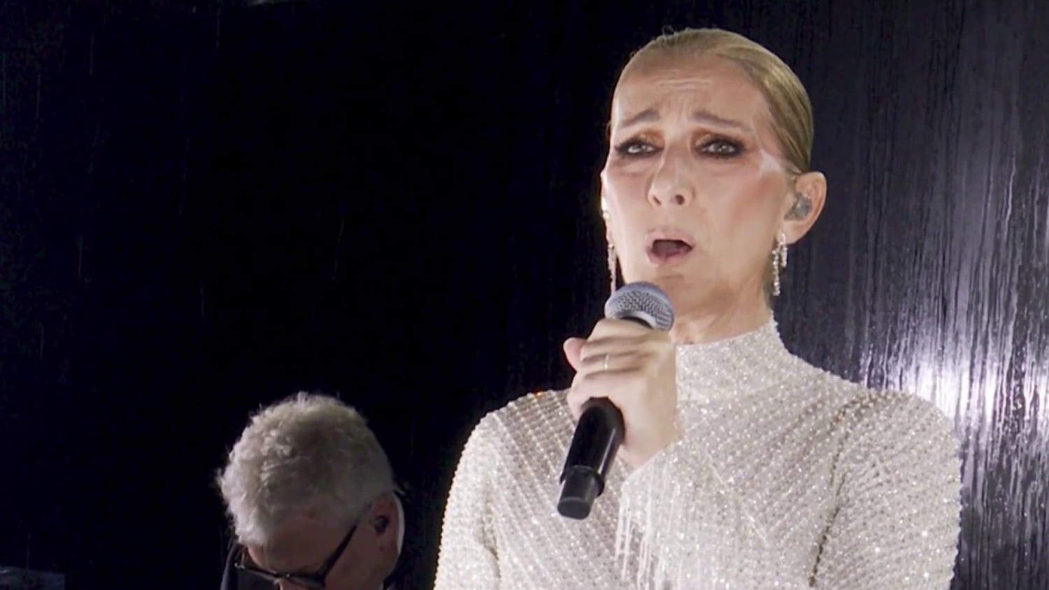Céline Dion performs at Olympic Games Opening Ceremony amid health issues