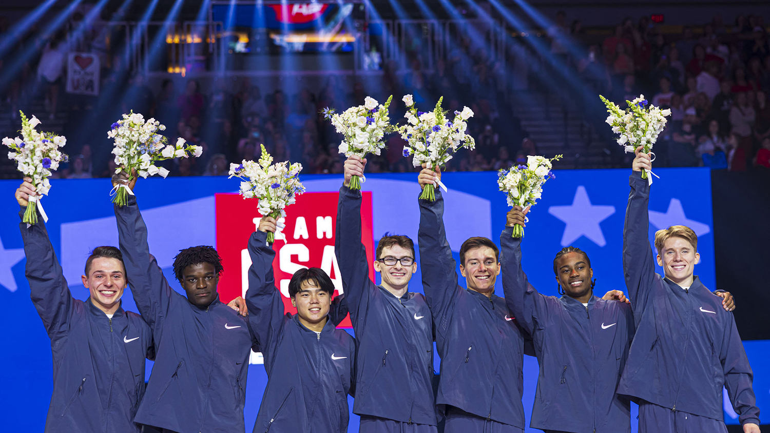 Watch: U.S. men's gymnastics team presented ahead of Paris