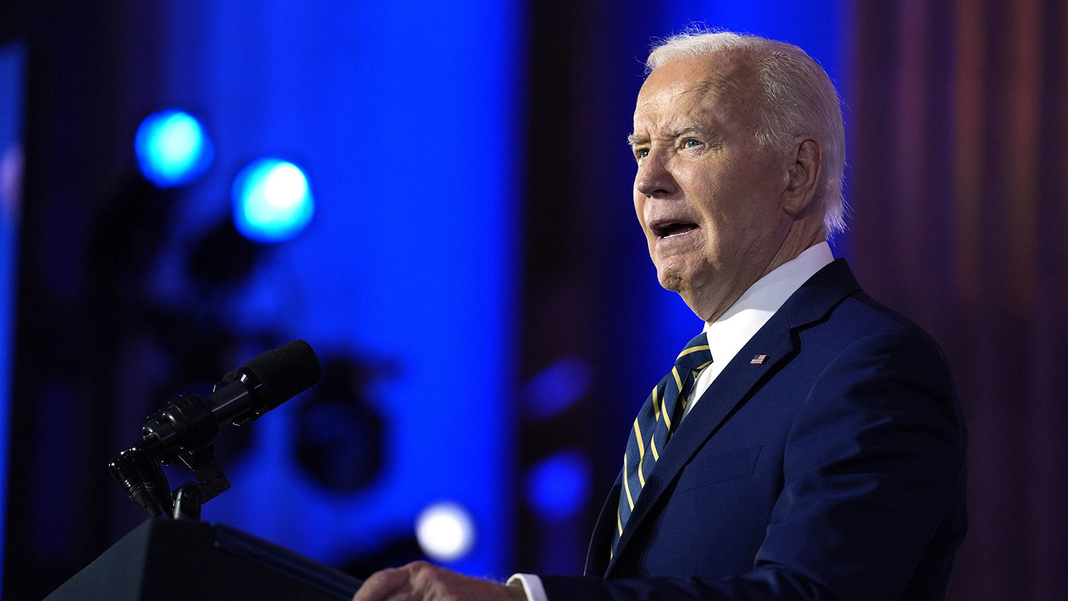 Biden holds first press conference since debate with Trump