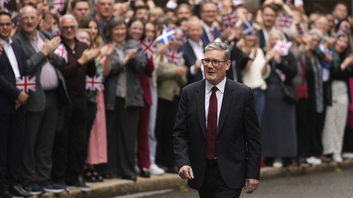 U.K.'s new Prime Minister Starmer promises ‘national renewal’ in Downing Street speech