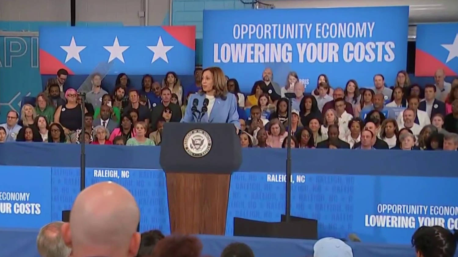 Harris touts new economic plans in first major policy speech as Democratic nominee