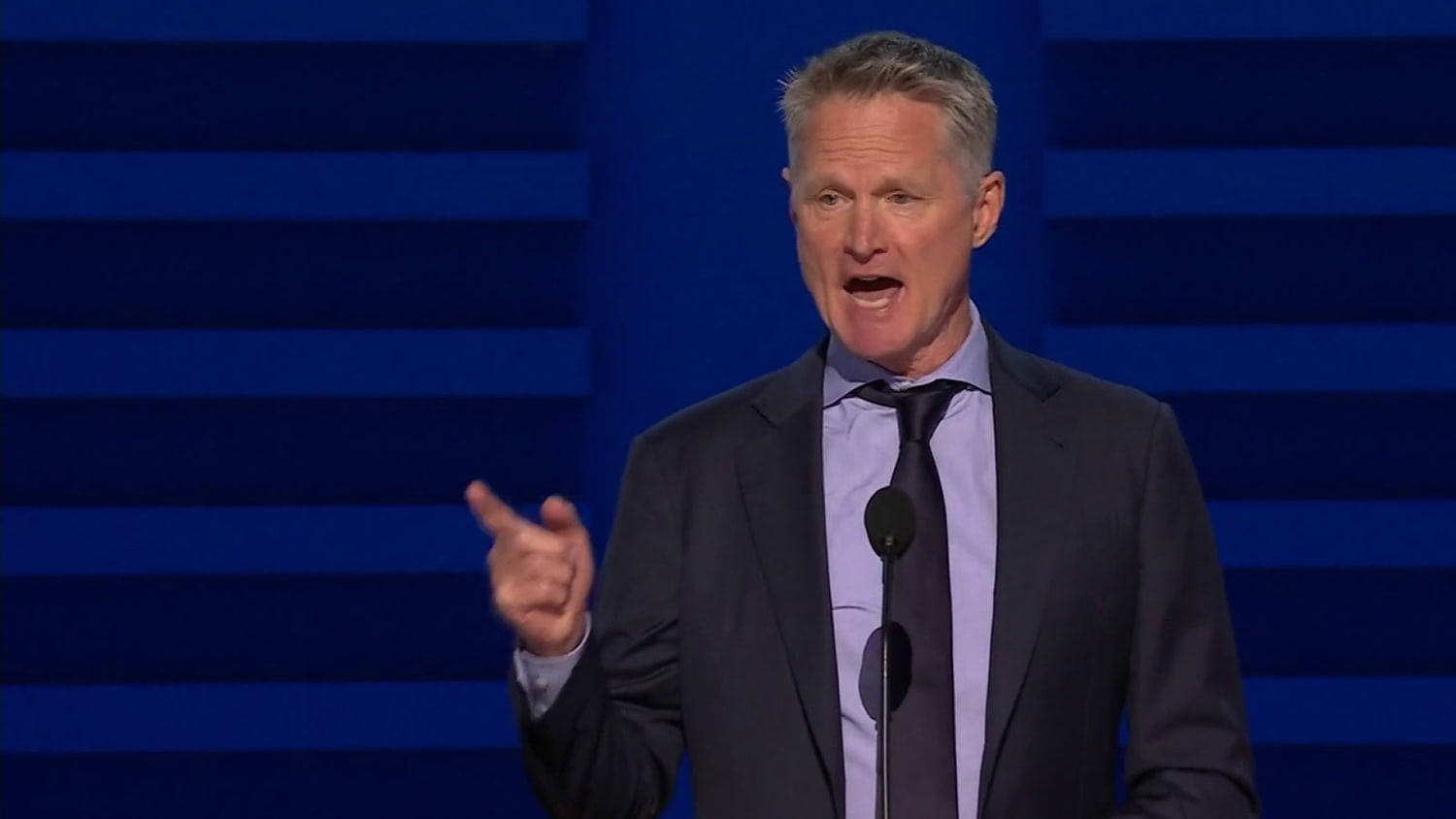 NBA coach Steve Kerr at DNC: 'Leaders must display dignity'