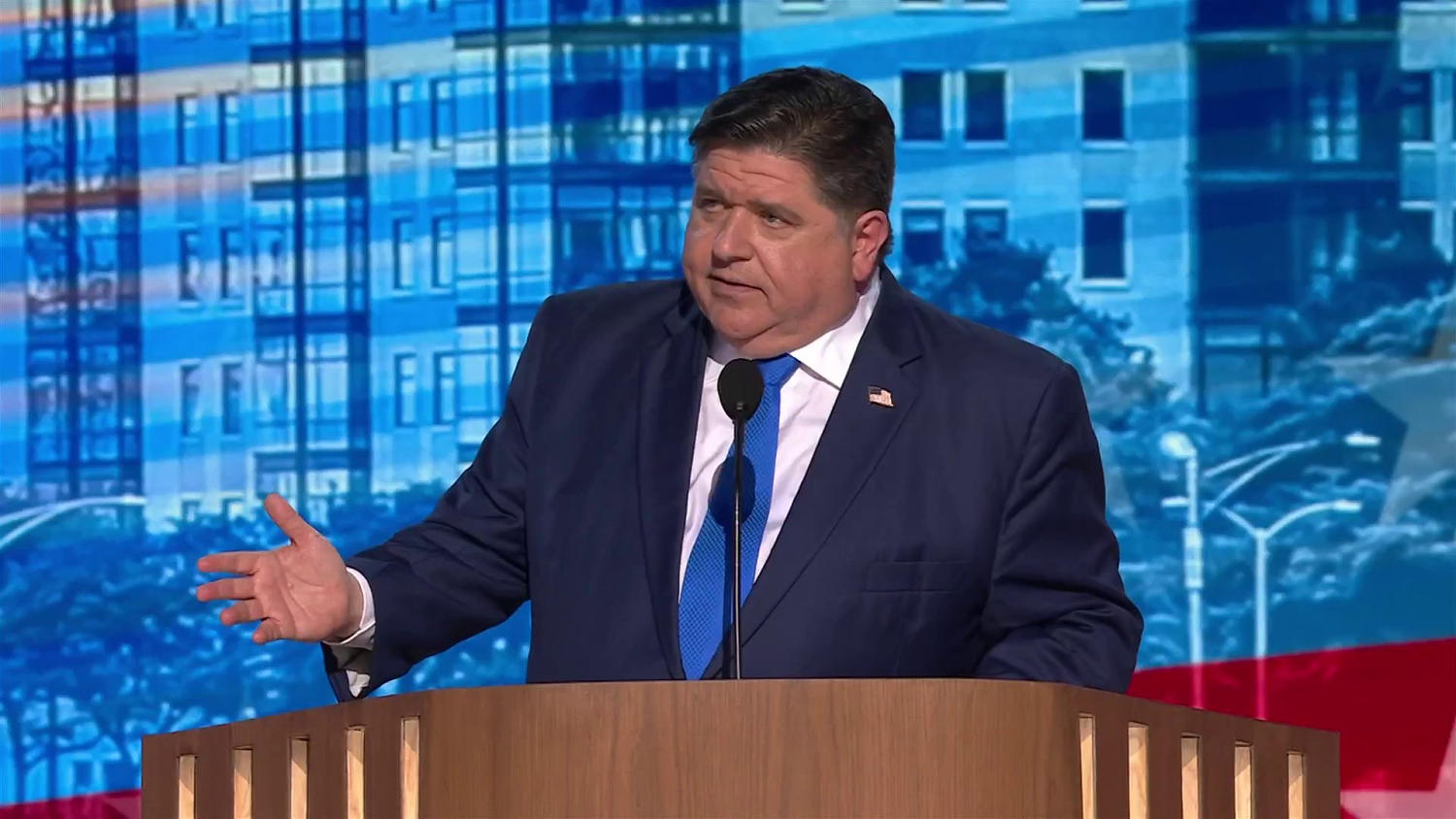 Gov. Pritzker calls Trump ‘weird’ and ‘dangerous’