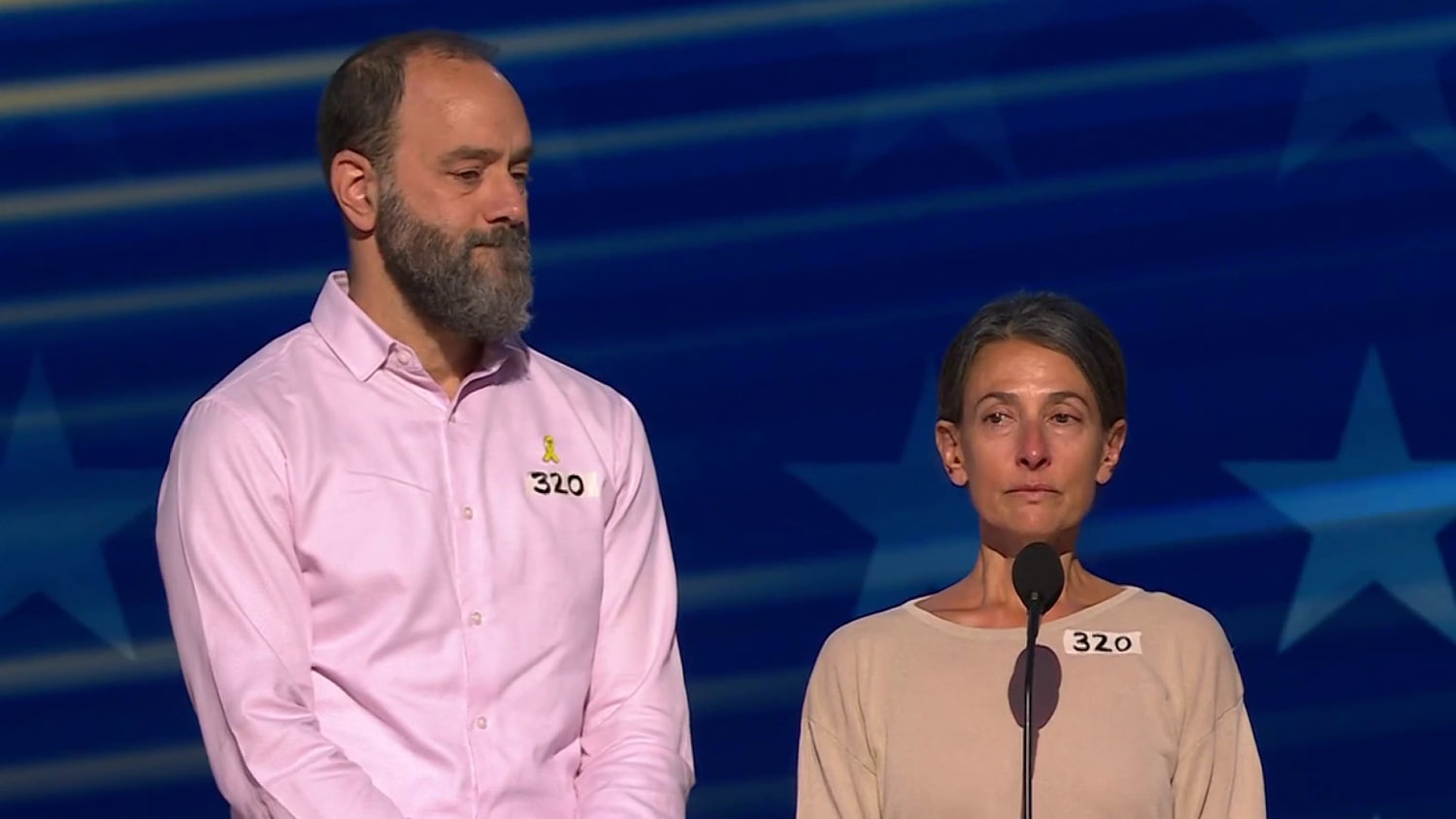 Parents of hostage being held by Hamas met with 'bring them home' chants at the DNC