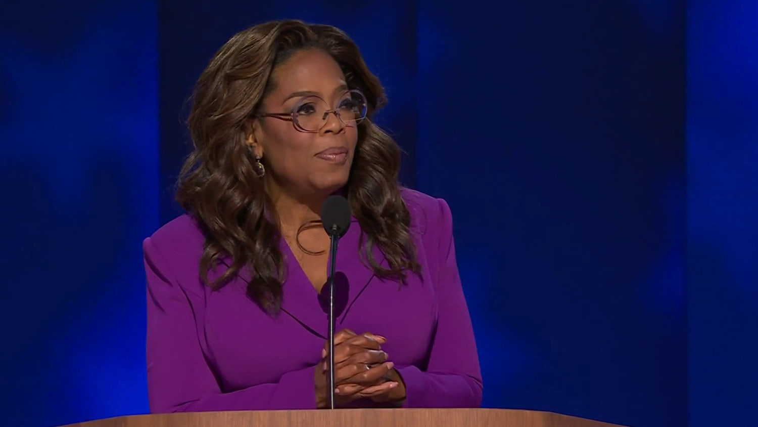 Oprah endorses Harris and appeals to independent voters at DNC