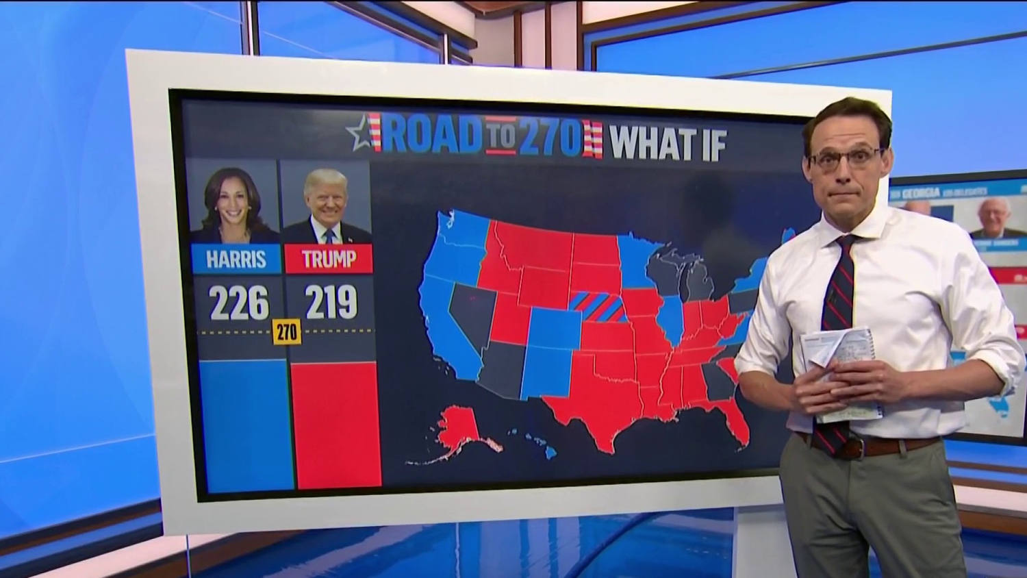 Steve Kornacki breaks down the state of the race with 75 days to go