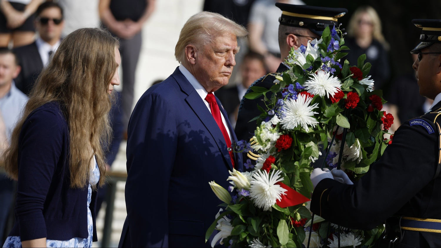 Official says Trump aide 'pushed aside' Arlington National Cemetery employee