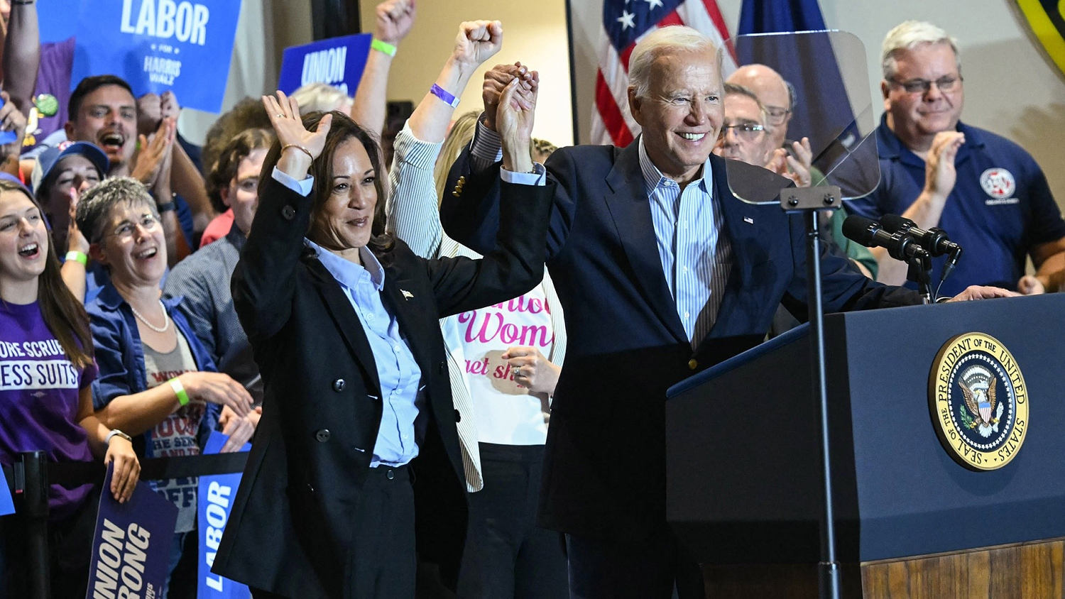 Biden and Harris tout support for unions at Labor Day campaign event