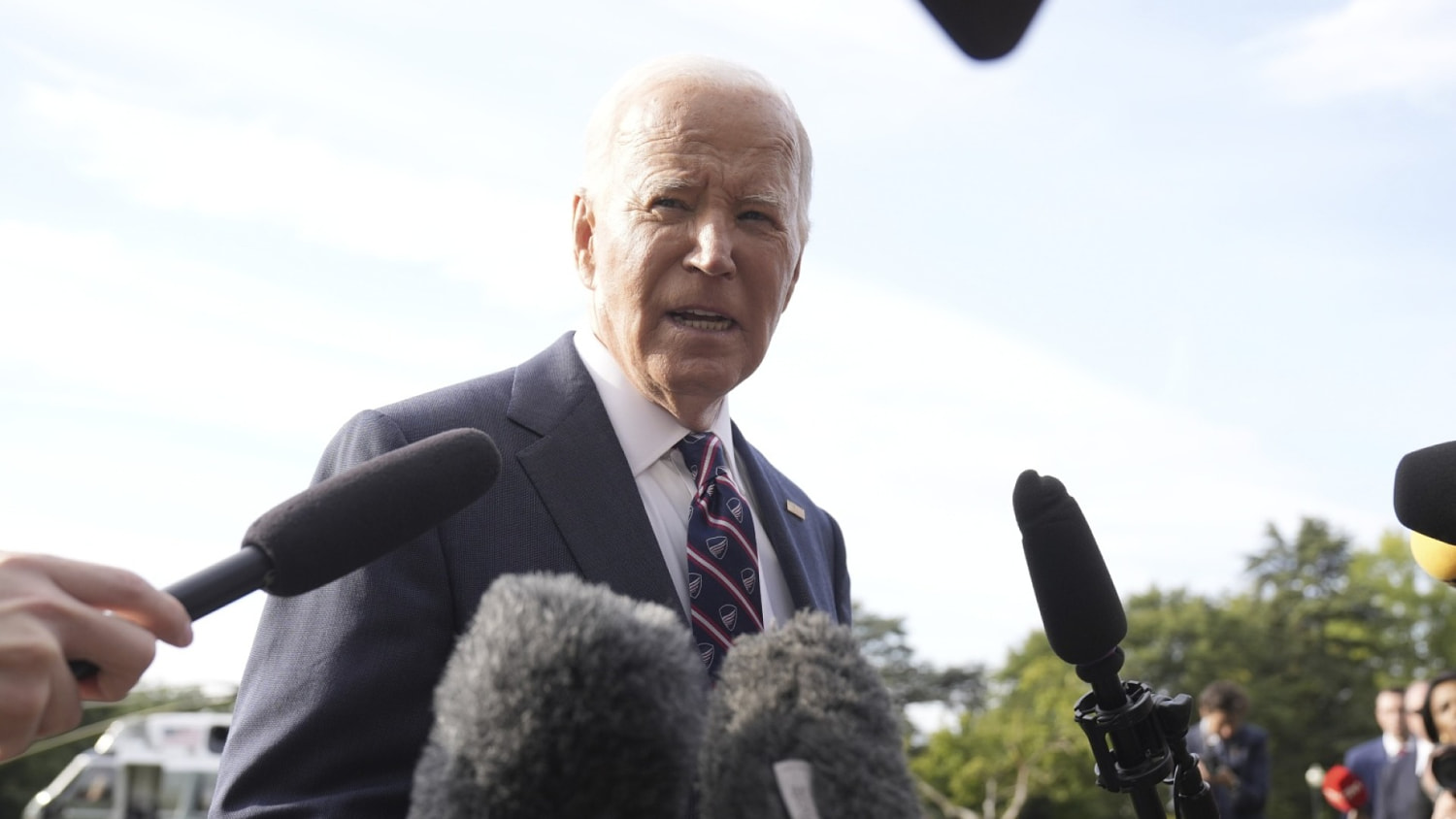 Biden: 'Thank god' Trump is safe after apparent assassination attempt