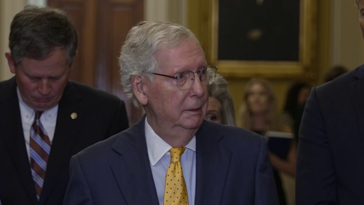 McConnell: Government shutdown before election ‘politically beyond stupid’