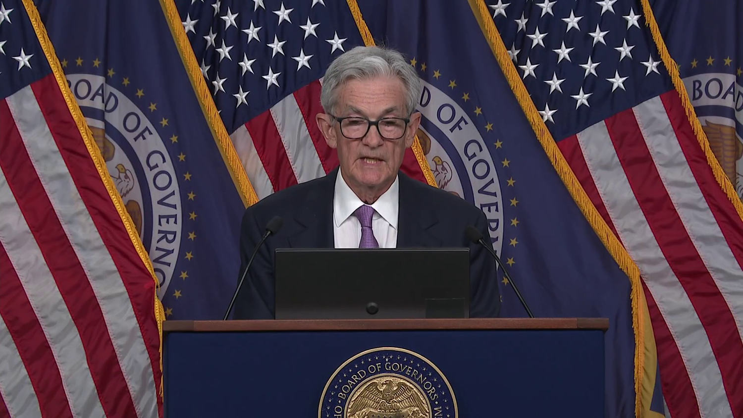 Powell speaks on Federal Reserve decision to cut interest rates