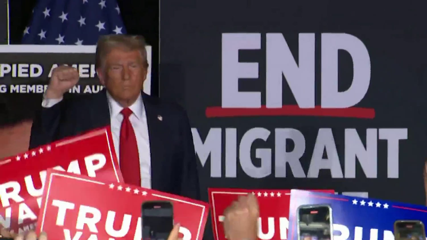 Trump focuses on immigration and deportations in Colorado campaign stop