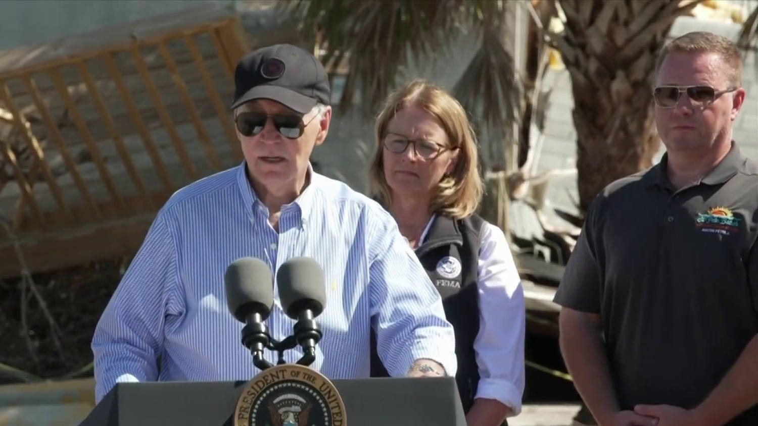 Biden details aid, assistance for Florida after Hurricane Milton and Helene