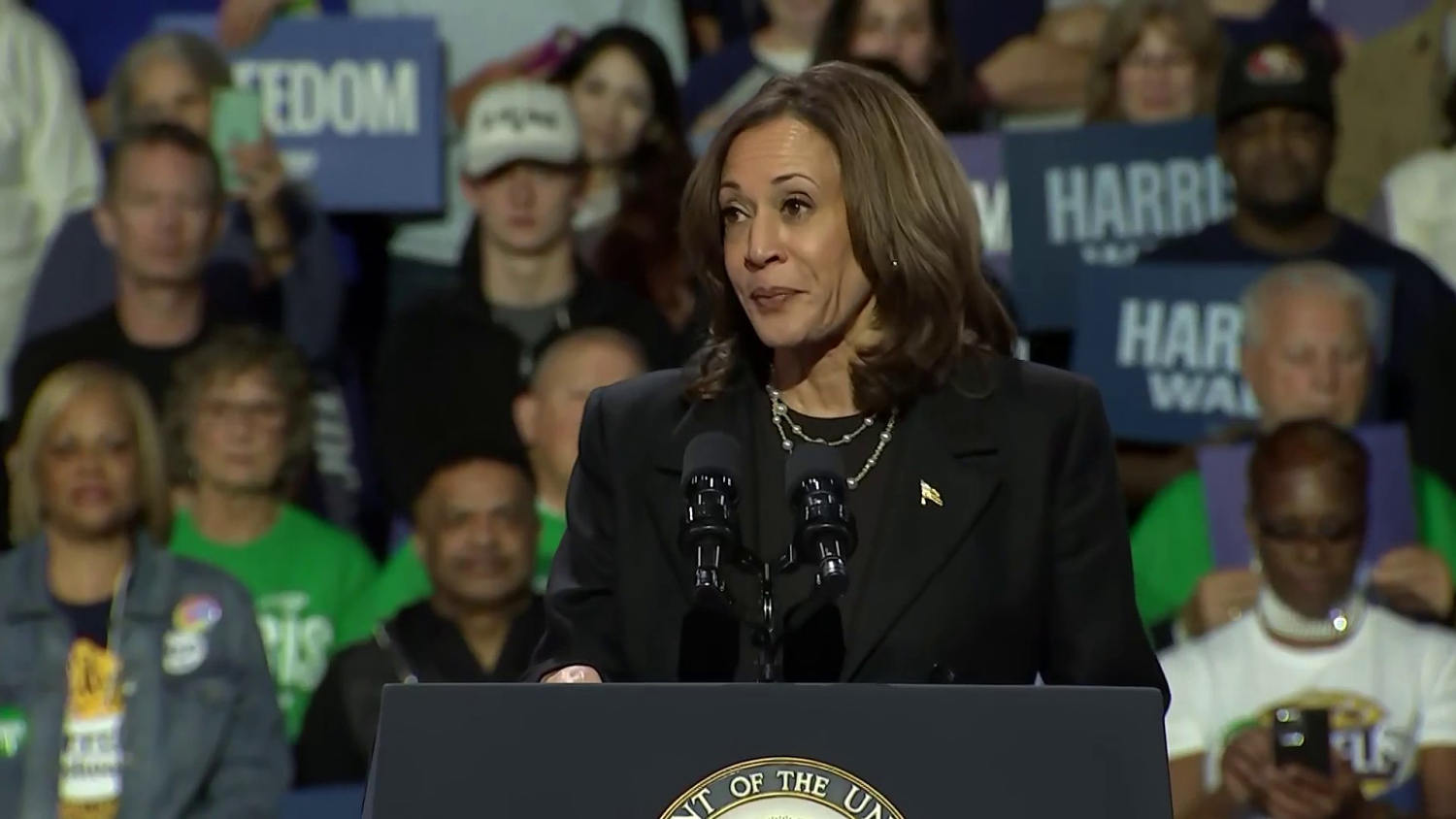 Harris calls Trump too 'unstable' and 'unhinged' to be president