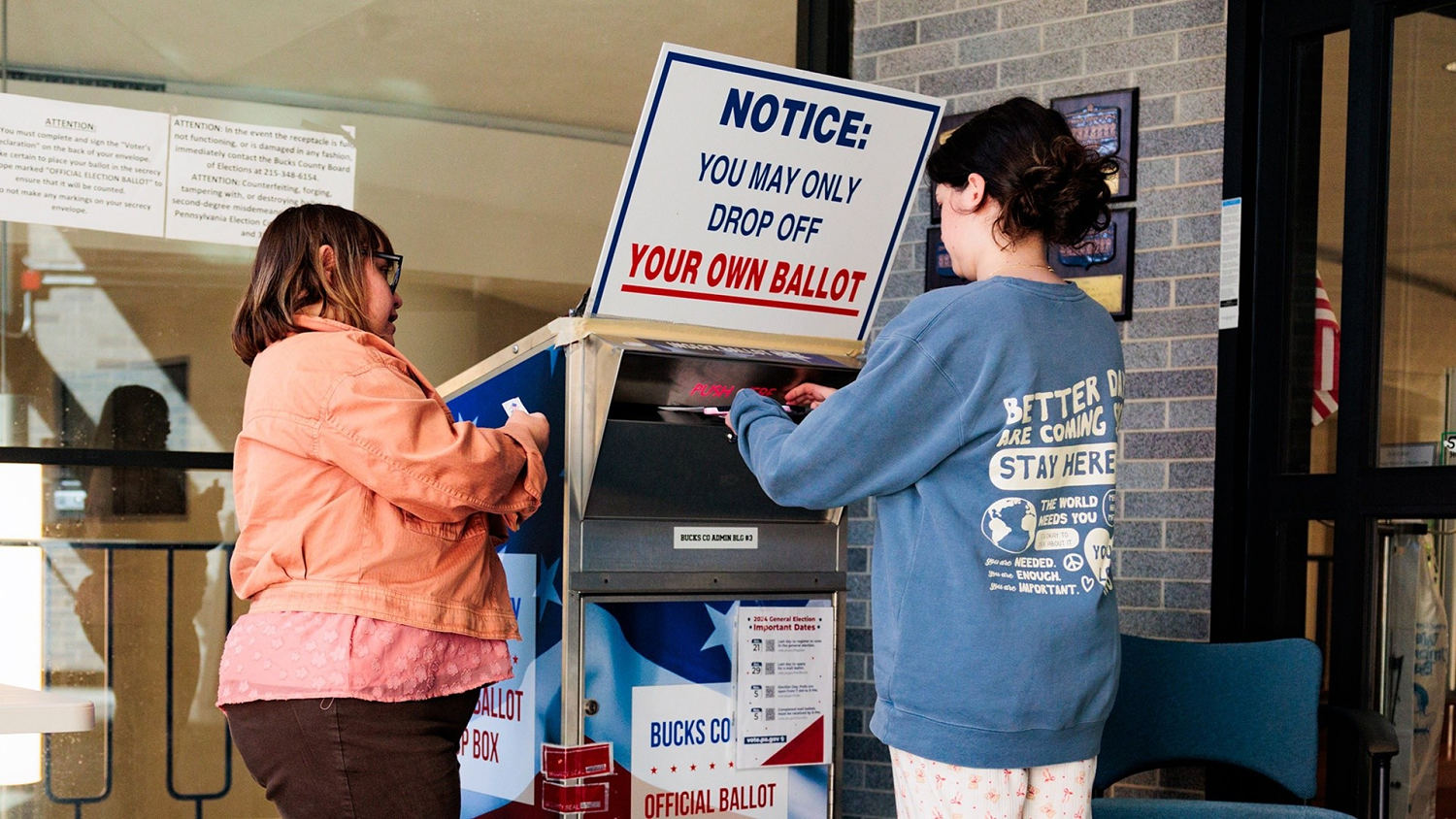 Record number of voters turn out for early voting in battlegrounds