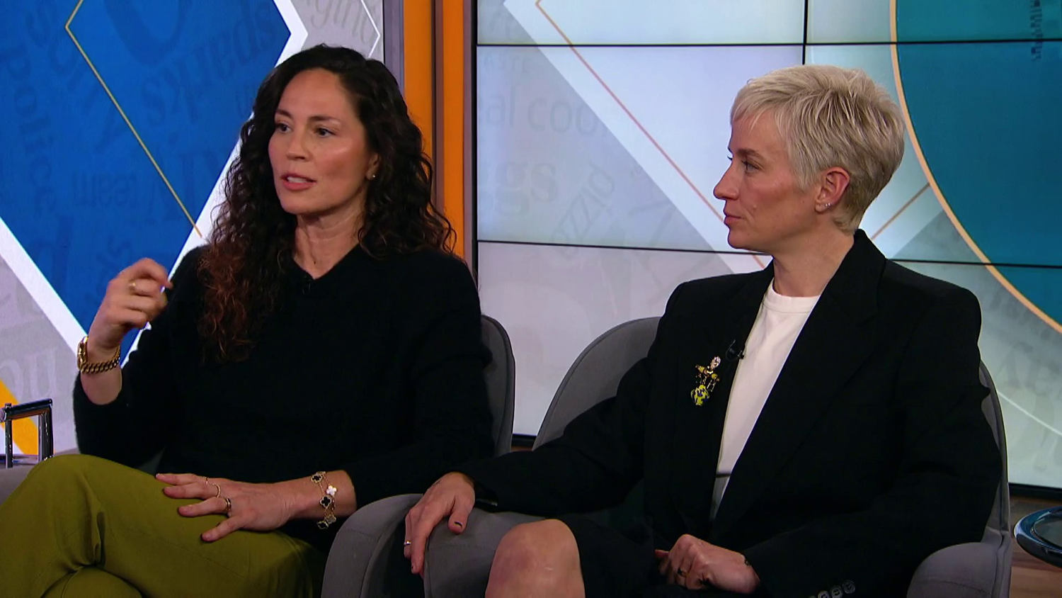 Megan Rapinoe and Sue Bird challenge corporate sponsors to invest more into women’s sports