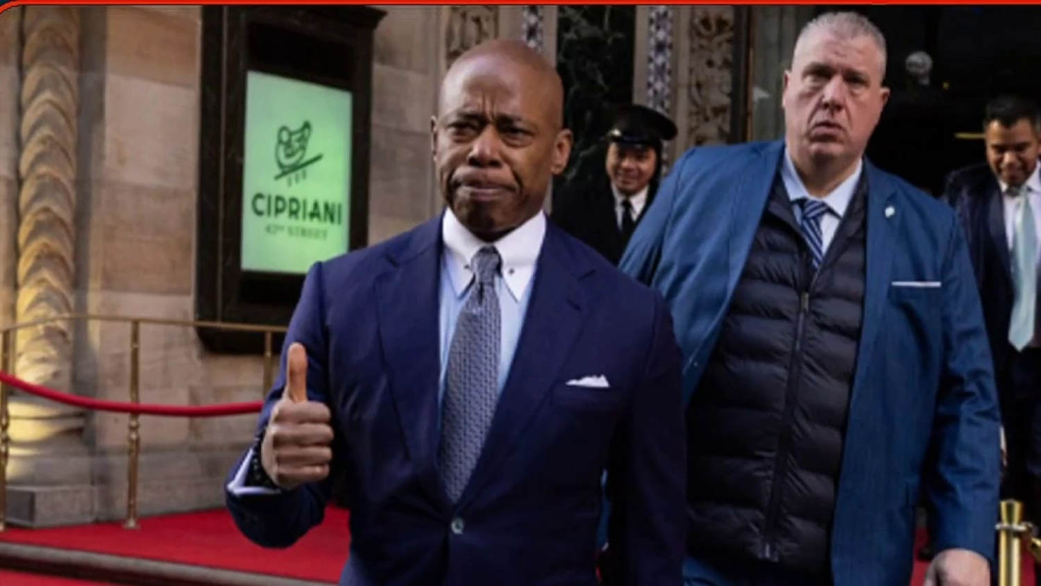 DOJ orders charges against NYC Mayor Eric Adams dismissed