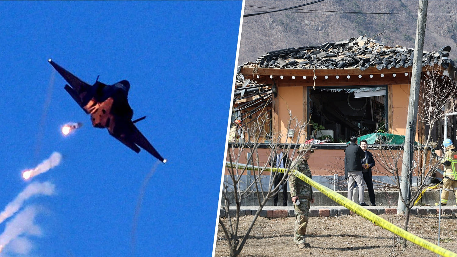 South Korean fighter jets accidentally drop bombs in civilian area