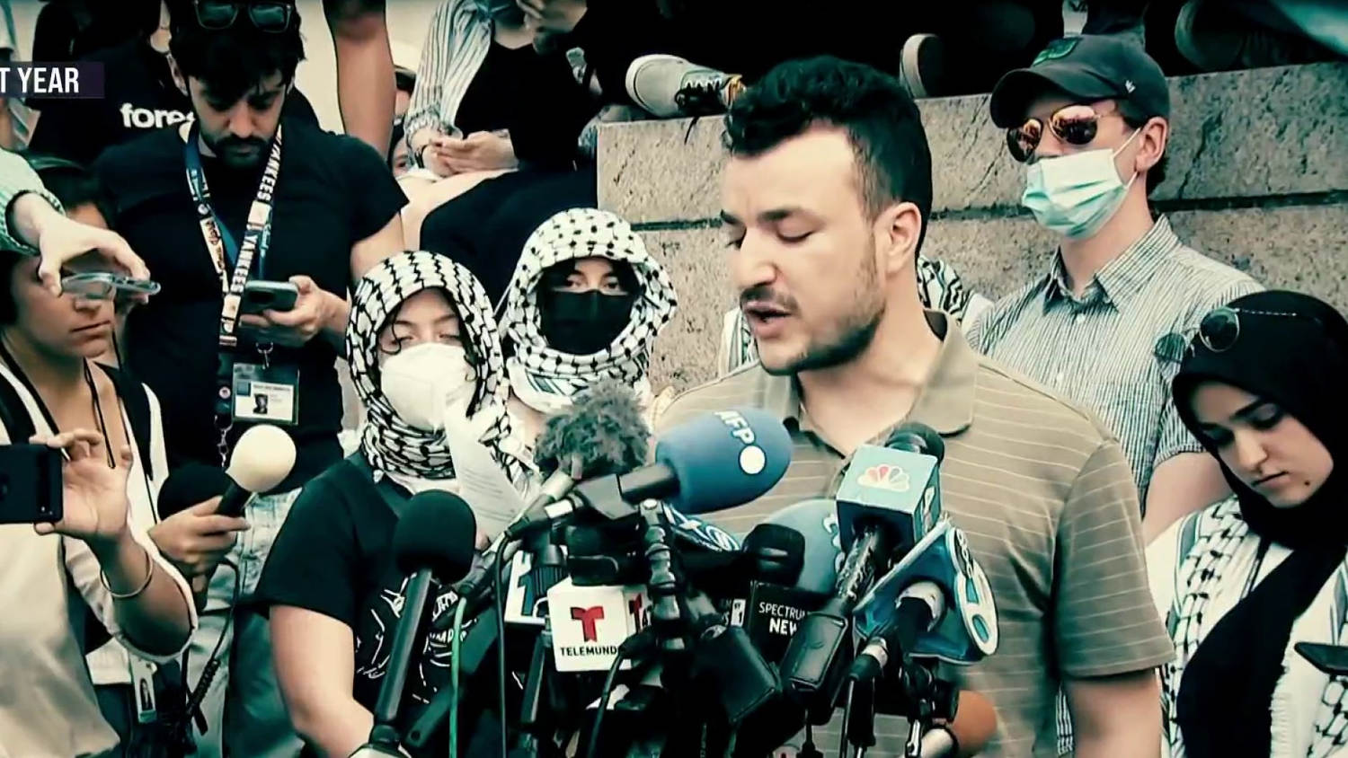 Arrest of pro-Palestinian activist sparks protests in New York