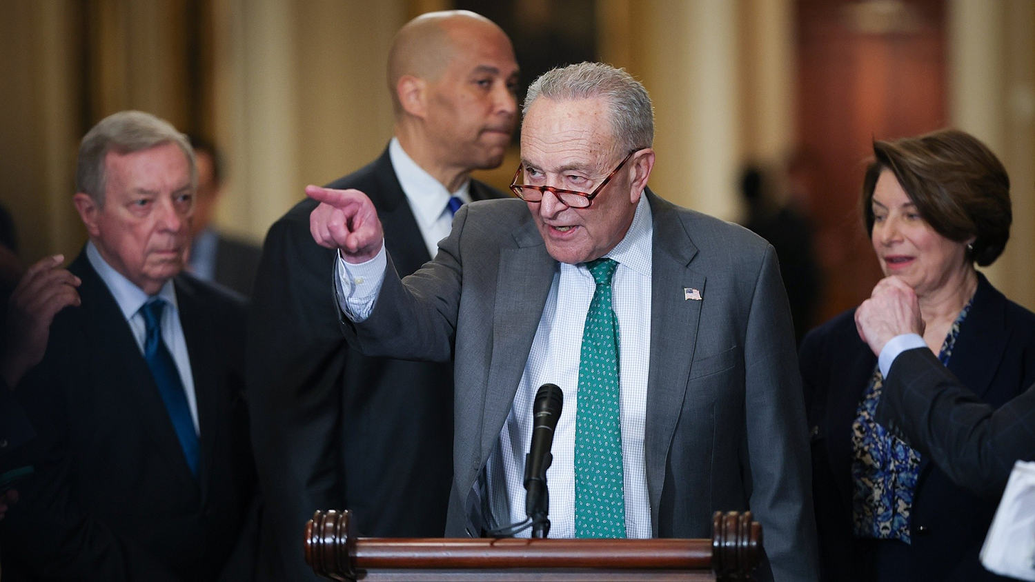 Defiant Democrats say they won’t support GOP funding bill