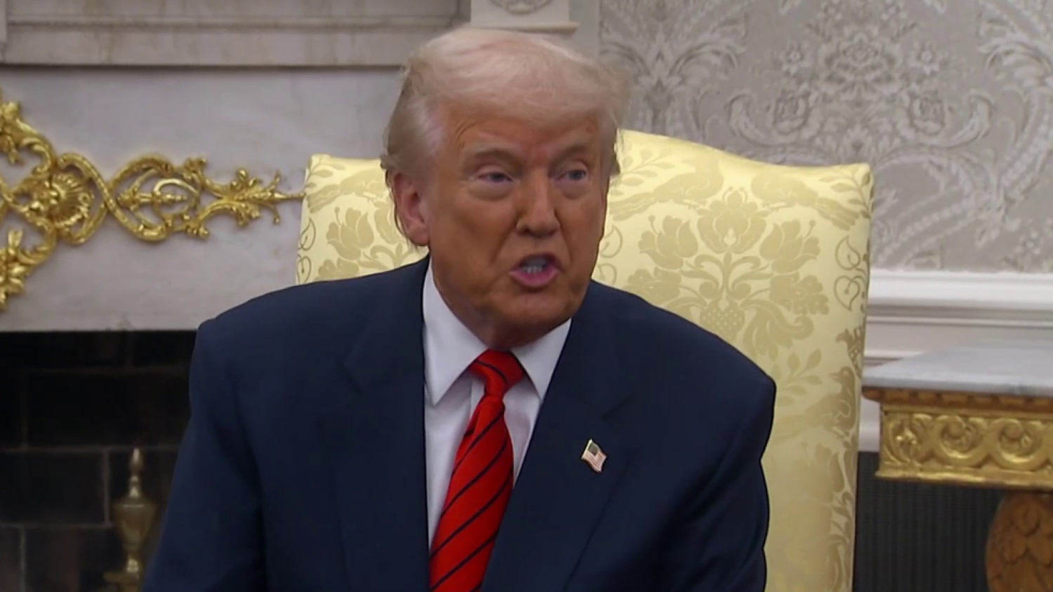 Trump vows he's 'not going to bend at all’ on tariffs despite stock market corrections