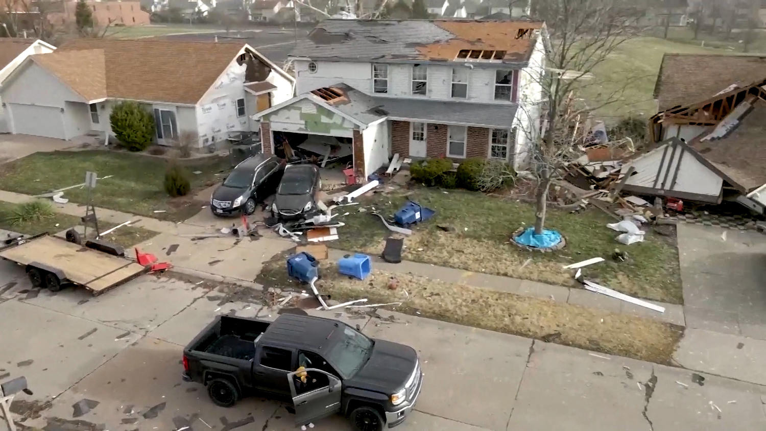 Deadly storms and tornadoes leave damage across several states