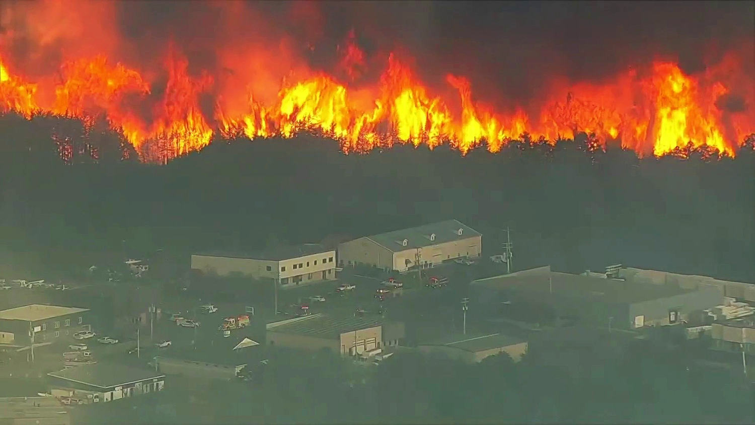High winds fuel New Jersey wildfire, crews struggle to gain control
